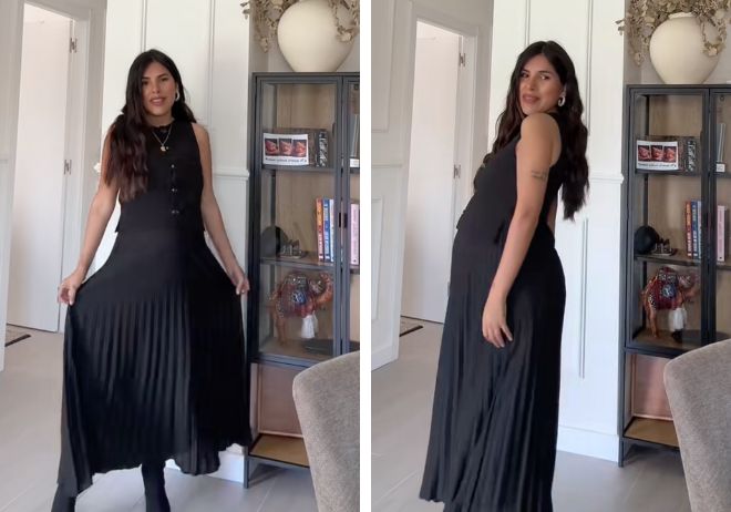 Isa Pantoja con su look de Zara