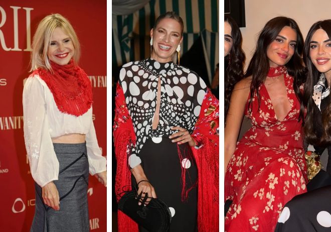 Carmen Lomana, Laura Sánchez y Susana Bicho