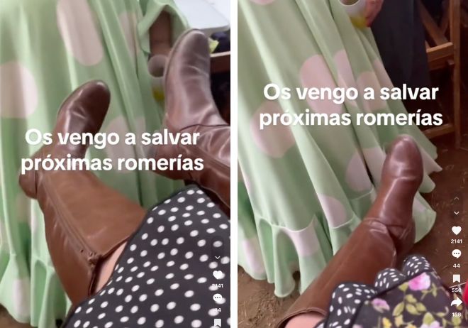 Botas para el Rocío / TIKTOK