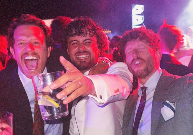 Nando Montoya en la boda de Juan Amodeo / INSTAGRAM