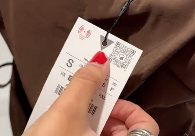 Símbolos etiquetas de Zara / TIKTOK Nervión Plaza