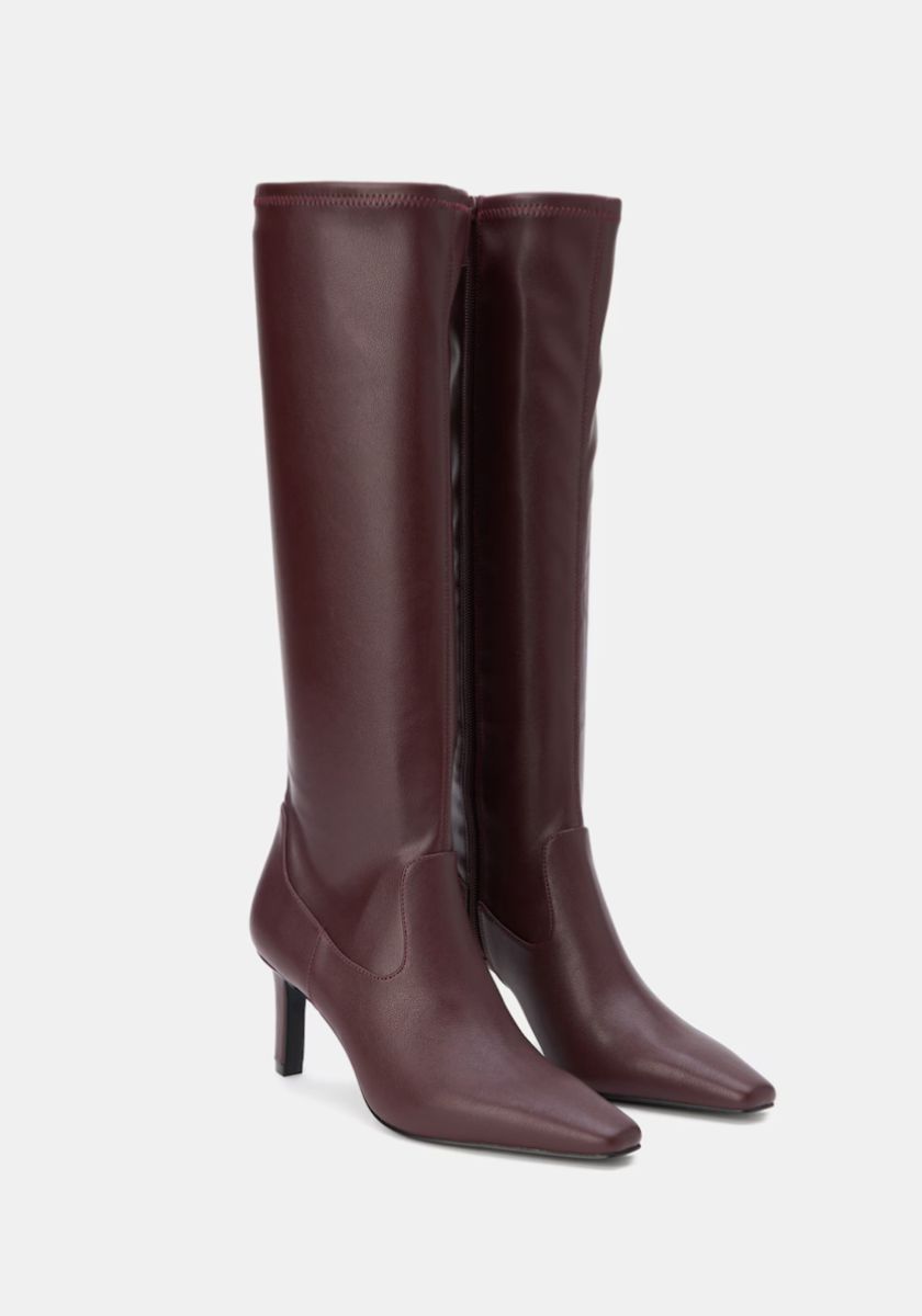 Botas burdeos El Corte Inglés