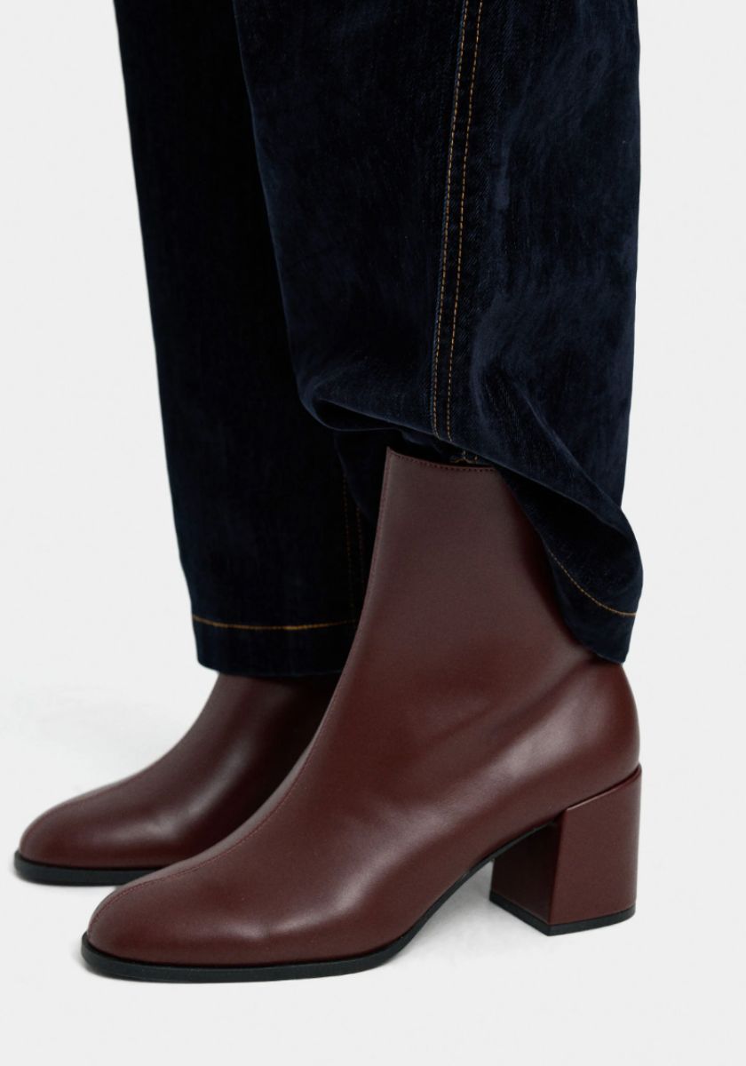 Botas burdeos Parfois