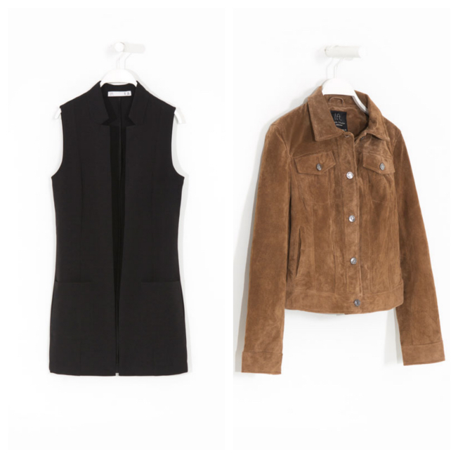 Compras inteligentes: chalecos largos y chaquetas cortas