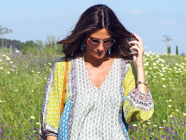 Camisa hippy para volver a los años 70