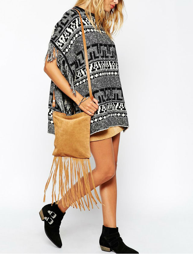 Bolso de flecos de Asos