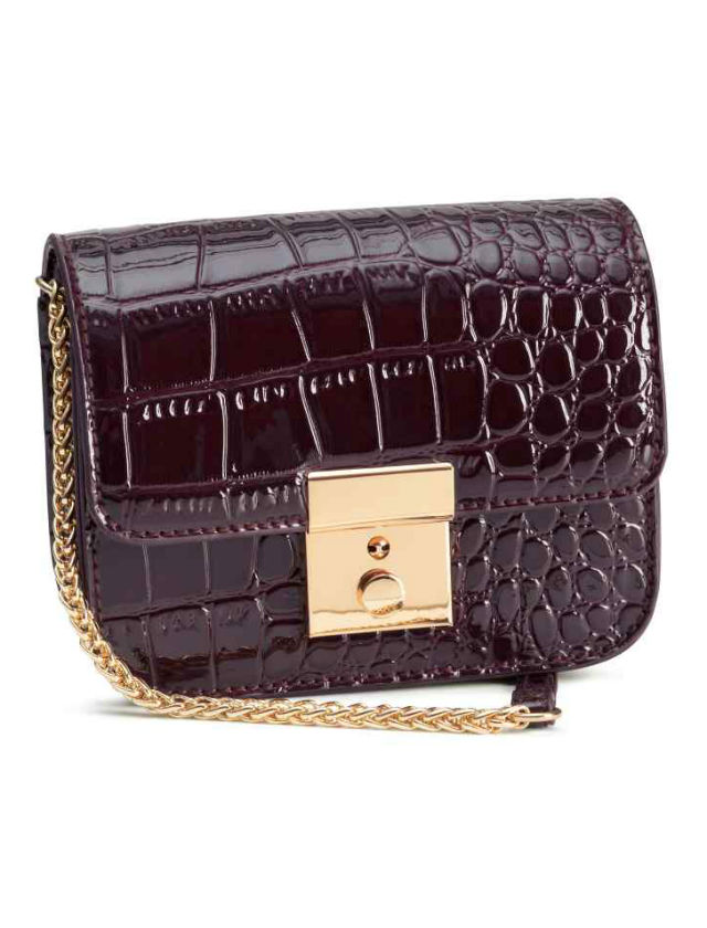 Mini bolso de serpiente de H&M