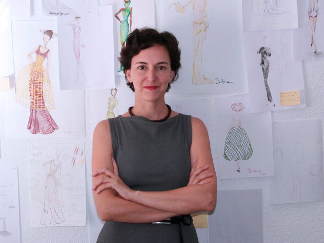 Balbina Arias en su atelier. M.José Molina