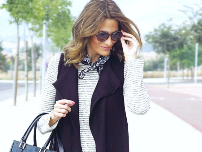 Chaleco, la clave del estilo «working girl»