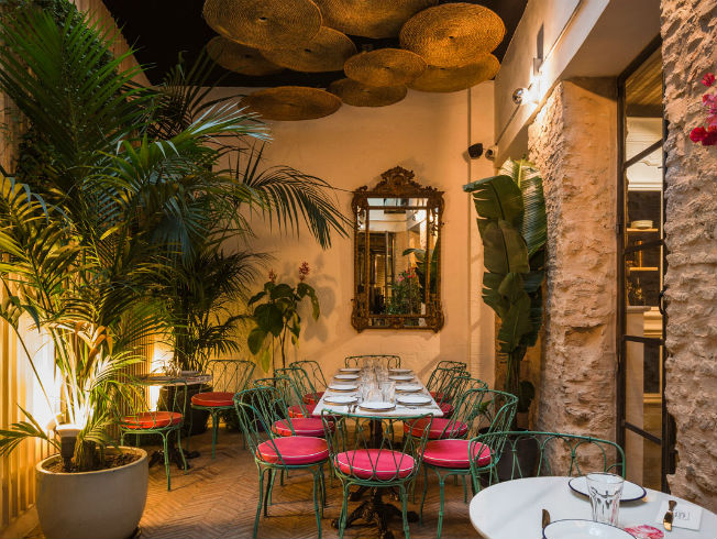 Cuando la decoración es tan importante como la comida, Torres y García