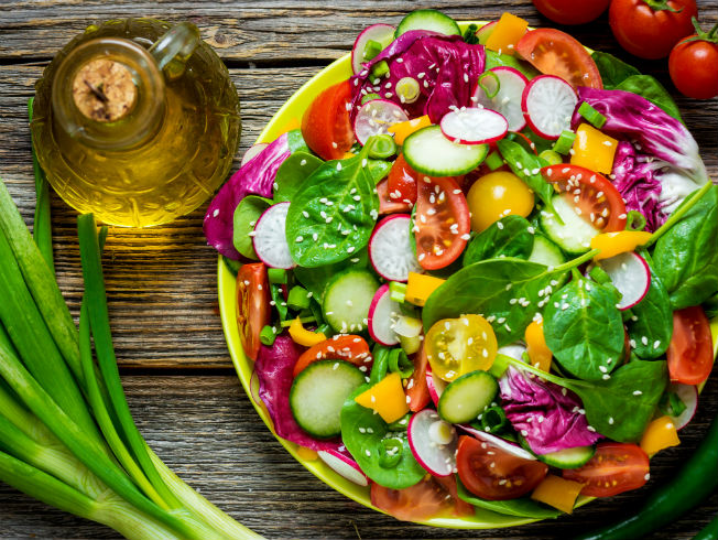 Diez recetas de ensaladas para volver a tu peso ideal