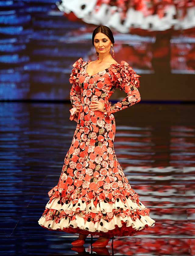 Traje de flamenca de Lina