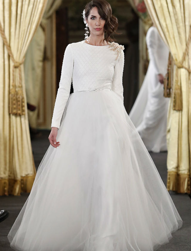 Colección 2018 de novias de María José Suárez en Atelier Couture 2017