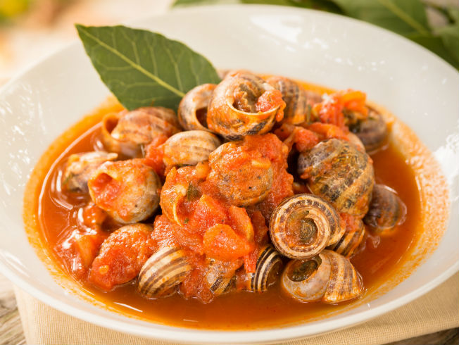 Es tiempo de probar diferentes recetas con caracoles