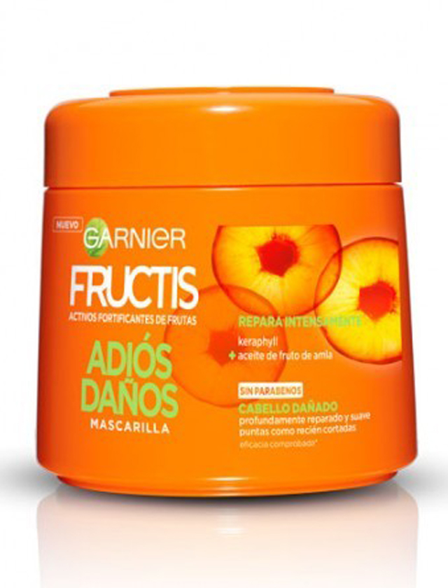 Mascarilla de Garnier para cabellos secos y teñidos