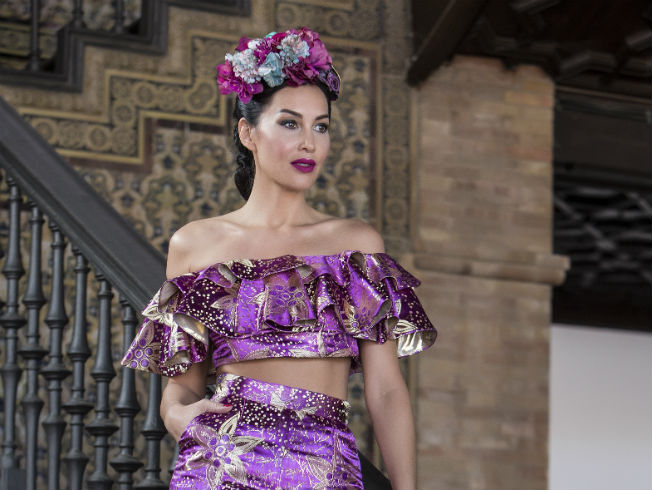 Sidonie Biemont, así se enamora una francesa del traje de flamenca