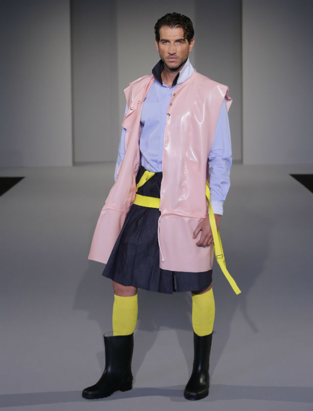 Desfile de Jota, ganador de Code 41 Talent. Foto: Santi Molina