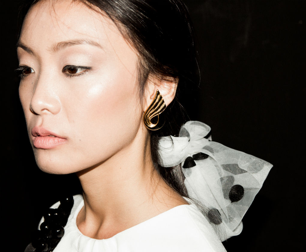 Desfile de Cherubina con la colección de novias 2018 «Le Beau Monde» en la Pasarela New Models. Foto: Juan Delgado