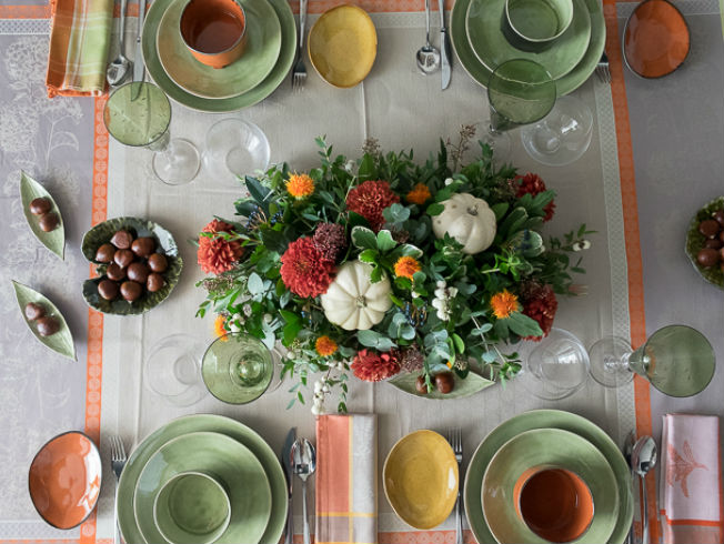 Ya es hora de poner la mesa de otoño