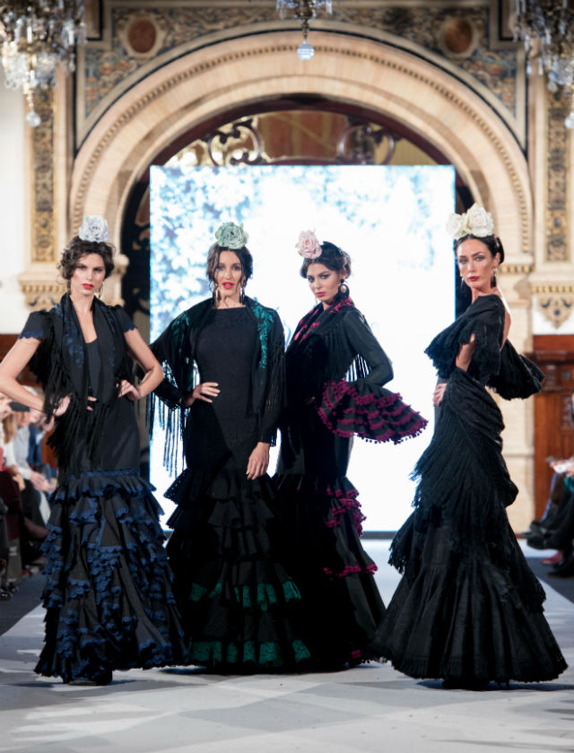Desfile de Pepa Garrido en We Love Flamenco 2018. Foto: Aníbal González