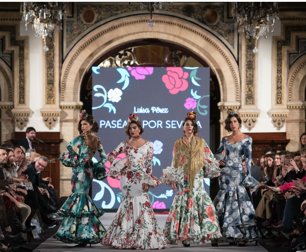 Desfile de Luisa Pérez en We Love Flamenco 2018. Foto: Aníbal González