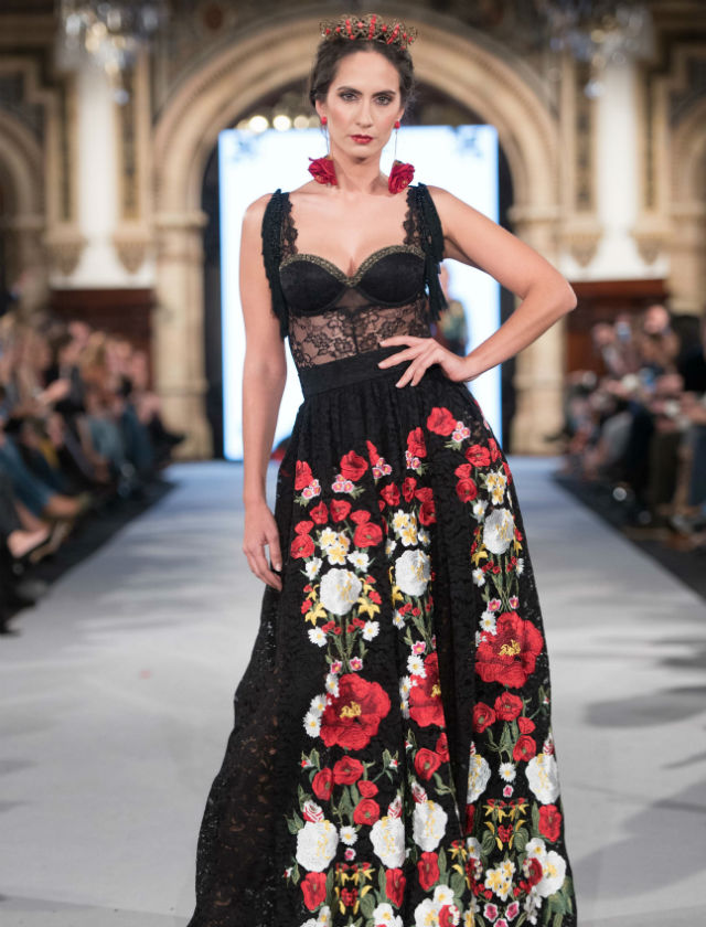 Desfile de Rosa Pedroche en We Love Flamenco 2018. Foto: Aníbal González