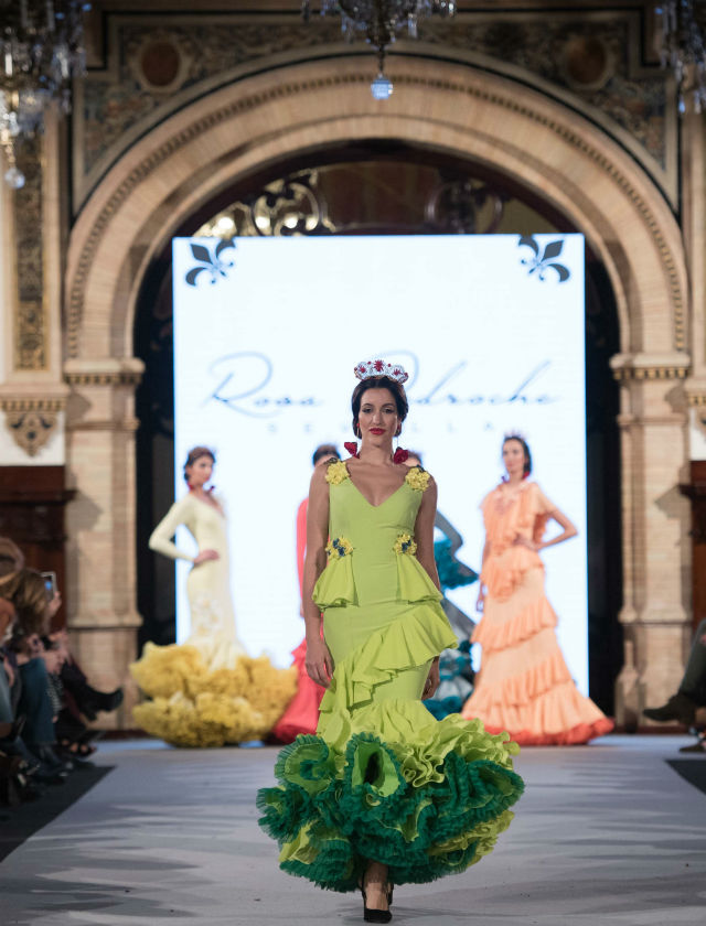 Desfile de Rosa Pedroche en We Love Flamenco 2018. Foto: Aníbal González