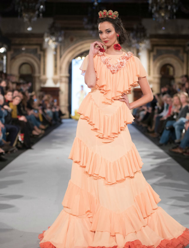 Desfile de Rosa Pedroche en We Love Flamenco 2018. Foto: Aníbal González
