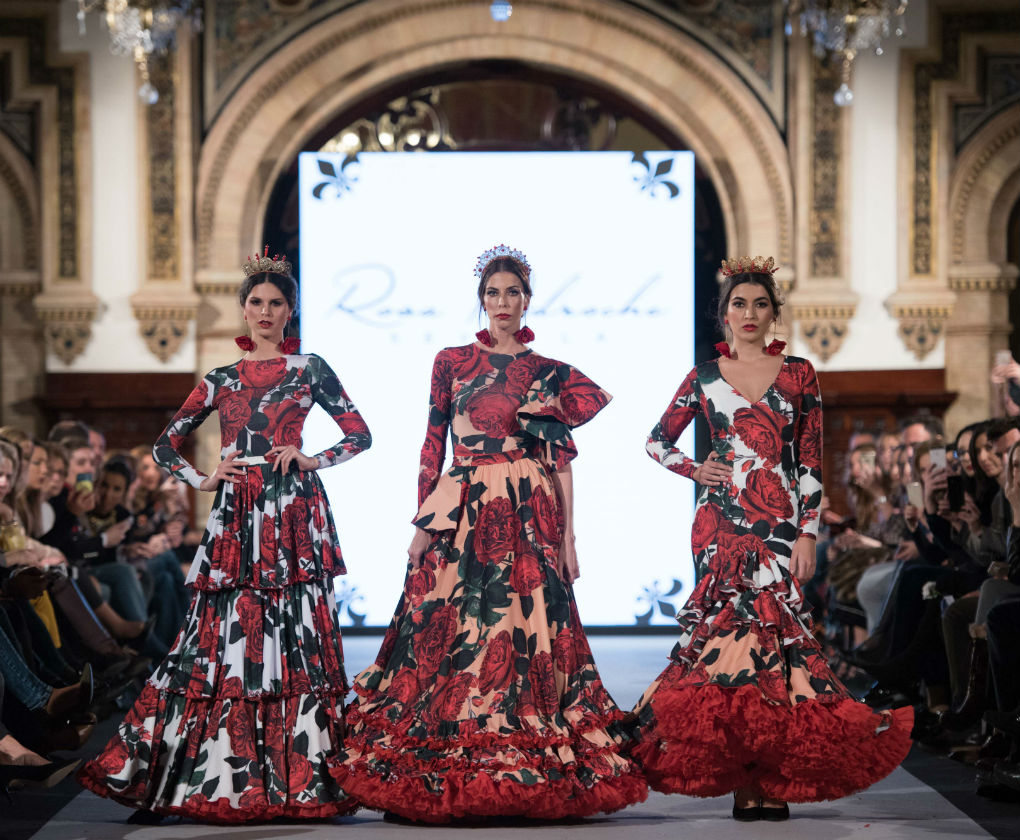 Desfile de Rosa Pedroche en We Love Flamenco 2018. Foto: Aníbal González