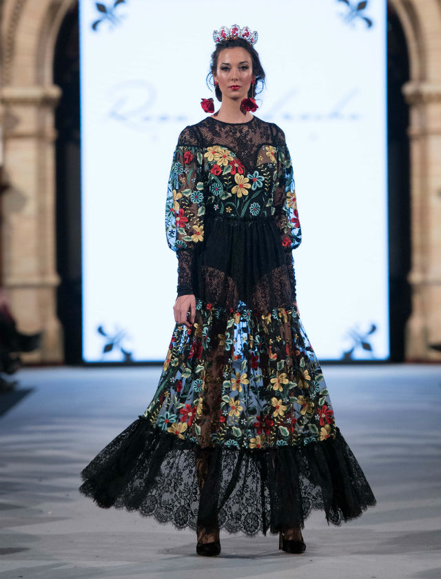 Desfile de Rosa Pedroche en We Love Flamenco 2018. Foto: Aníbal González