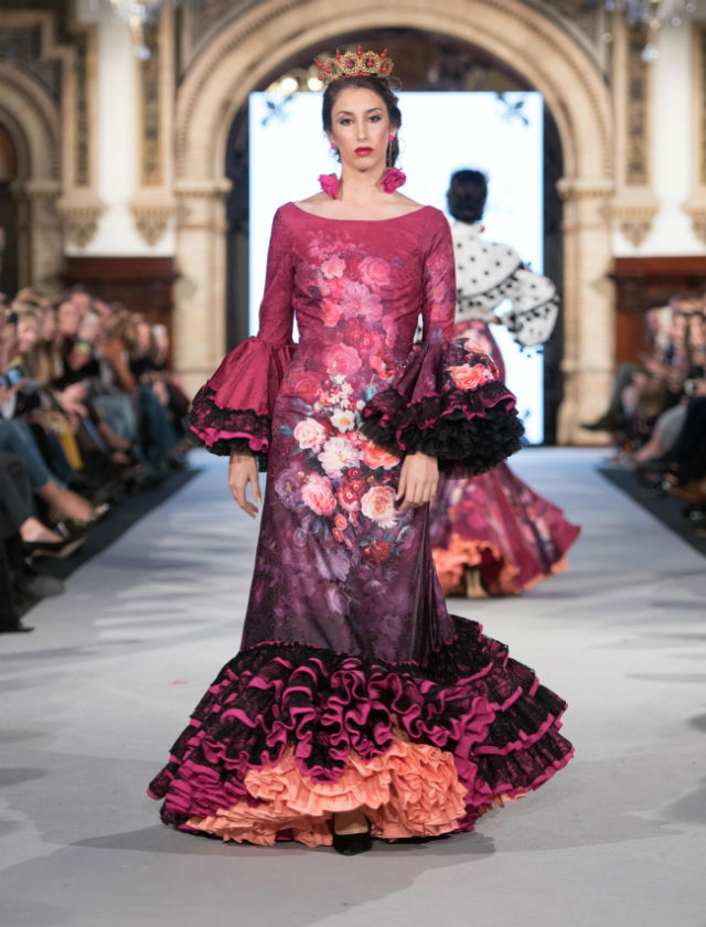 Desfile de Rosa Pedroche en We Love Flamenco 2018. Foto: Aníbal González