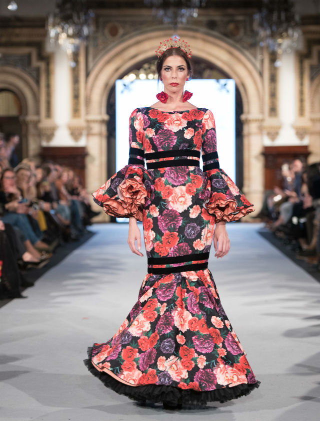 Desfile de Rosa Pedroche en We Love Flamenco 2018. Foto: Aníbal González