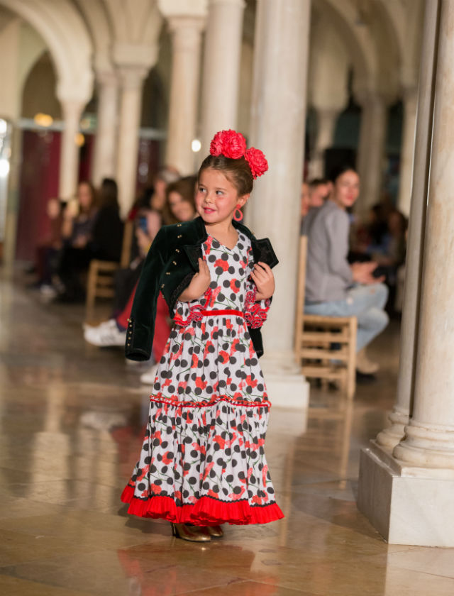 Desfile de moda flamenca infantil de Rocío Peralta. Foto: Rocío Aguado Photography