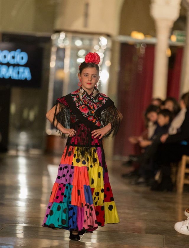 Desfile de moda flamenca infantil de Rocío Peralta. Foto: Rocío Aguado Photography