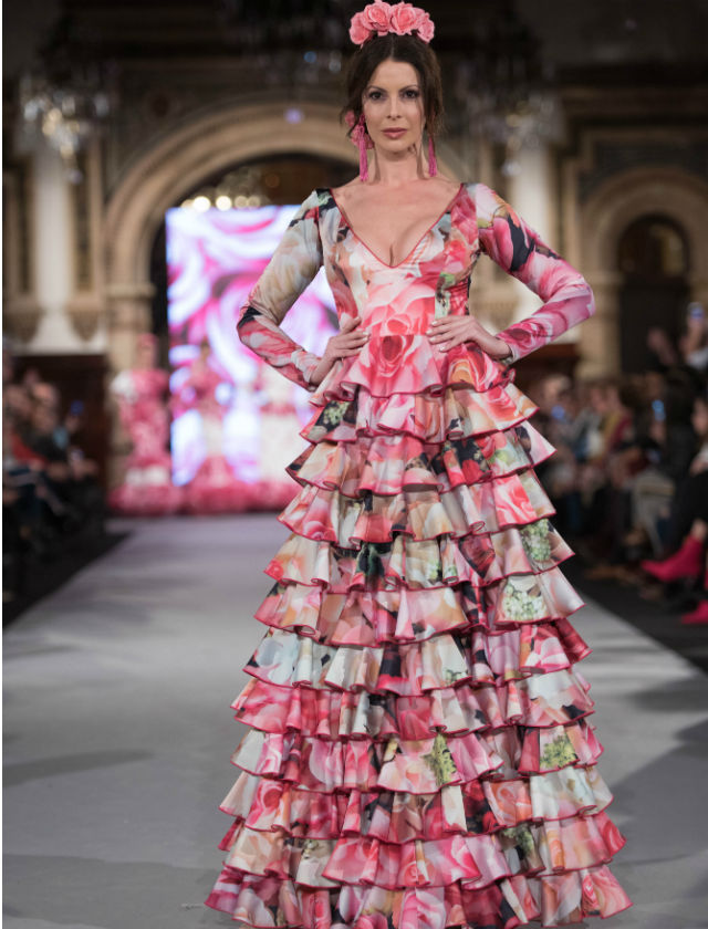 Santana Diseños en We Love Flamenco 2018. Foto: Aníbal González