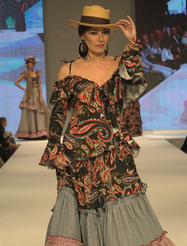 Desfile de Cristo Báñez en D`Flamenca Doñana 2018. Foto: Nacho Nieto