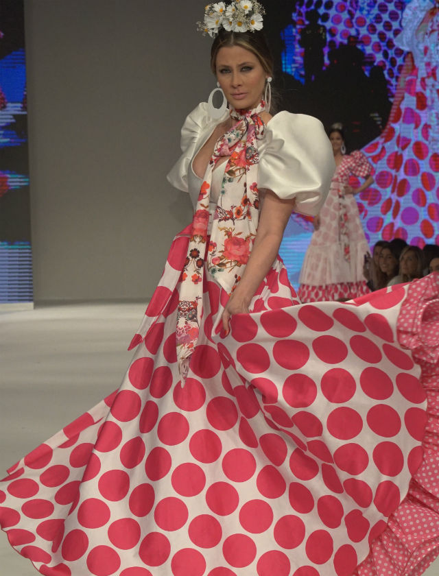 Desfile de Cristo Báñez en D`Flamenca Doñana 2018. Foto: Nacho Nieto