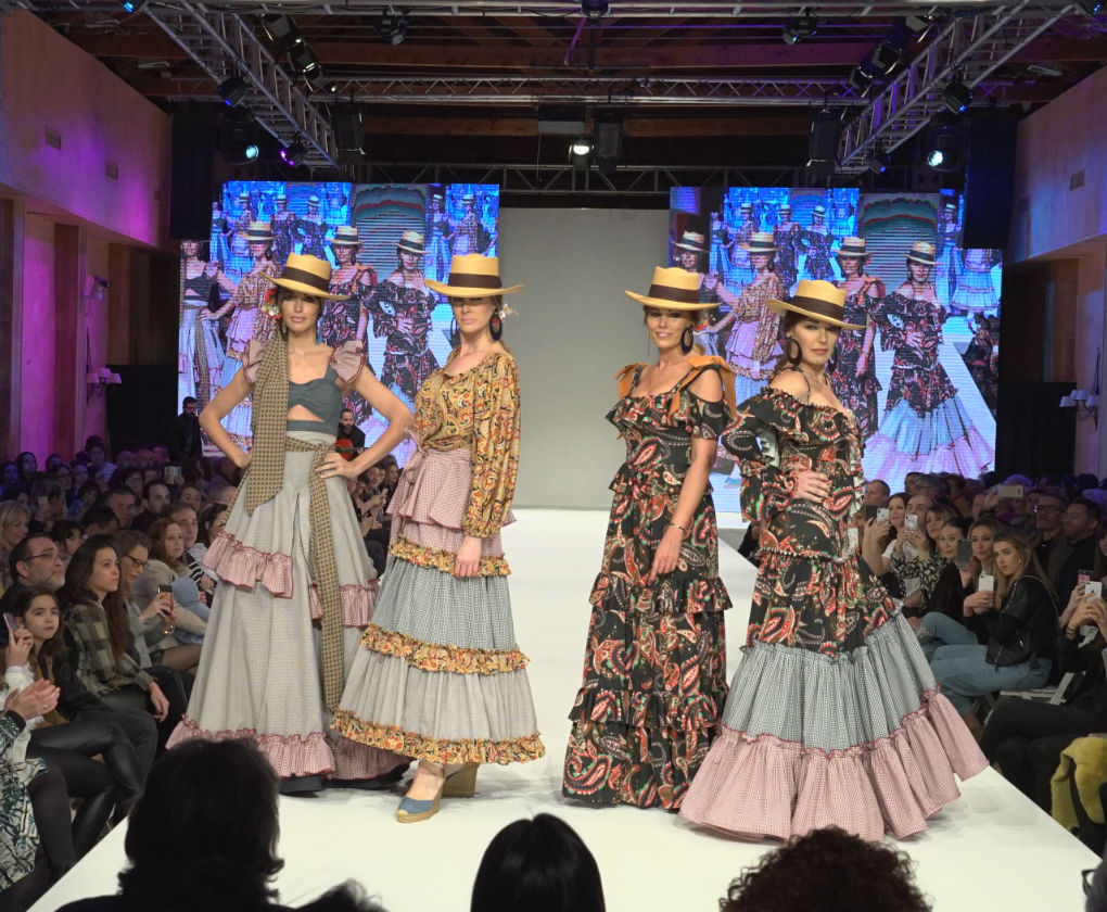 Desfile de Cristo Báñez en D`Flamenca Doñana 2018. Foto: Nacho Nieto