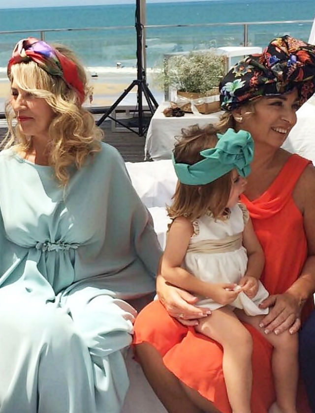 Invitadas con turbantes de Le Voilá