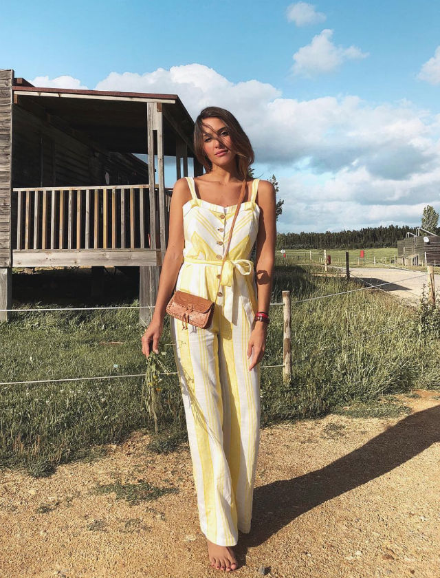 Rocío Osorno con look ideal para viajar