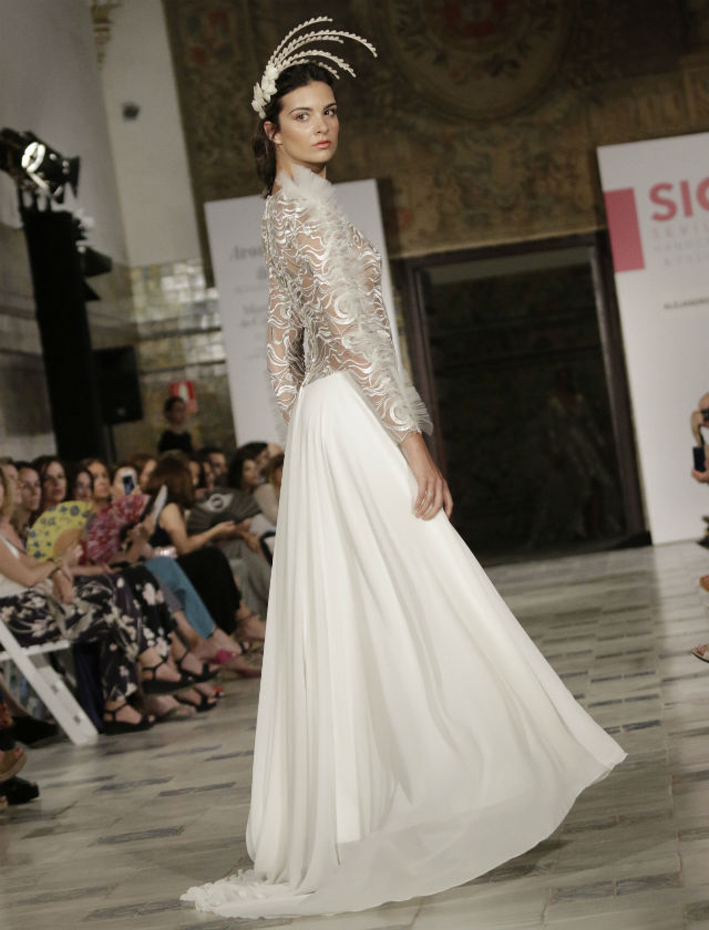 Desfile de Alejandro Postigo en SIQ Handcraft & Fashion 2018. Foto: Juan Flores