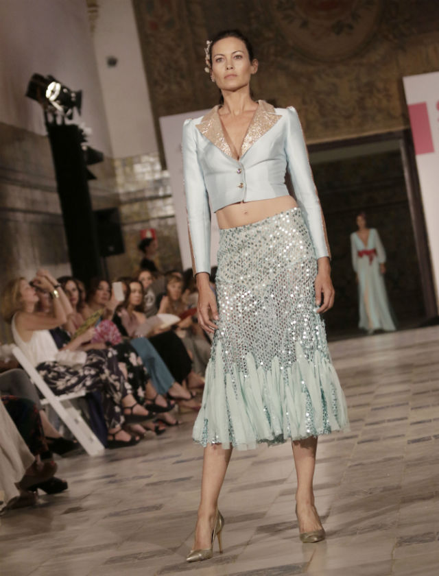 Desfile de Alejandro Postigo en SIQ Handcraft & Fashion 2018. Foto: Juan Flores
