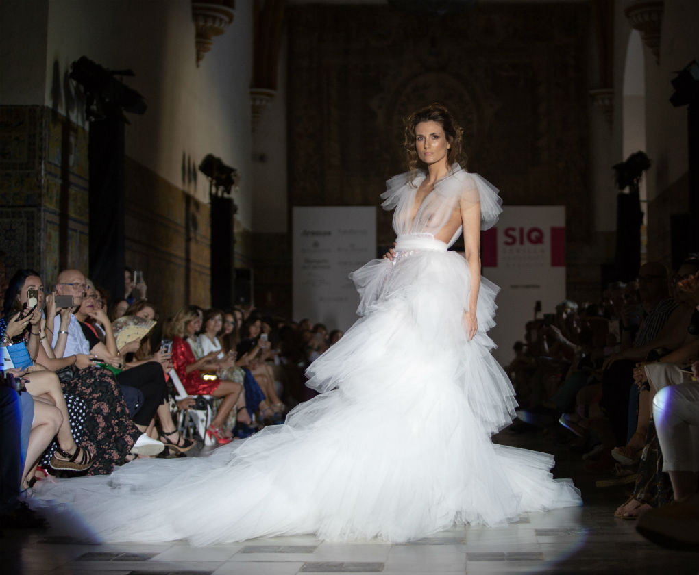 Desfile de novias 2019, Dreams, de Iván Campaña en SIQ 2018. Foto: Vanessa Gómez