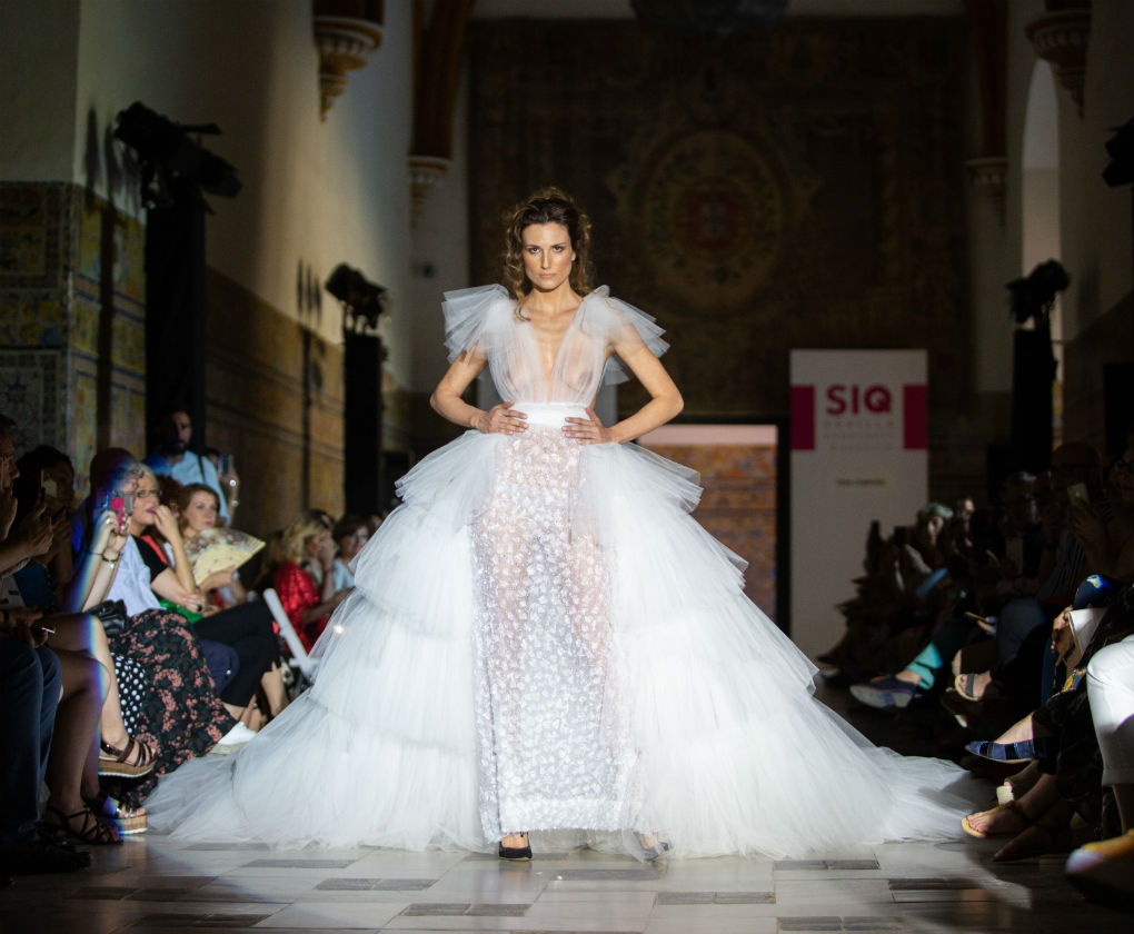 Desfile de novias 2019, Dreams, de Iván Campaña en SIQ 2018. Foto: Vanessa Gómez