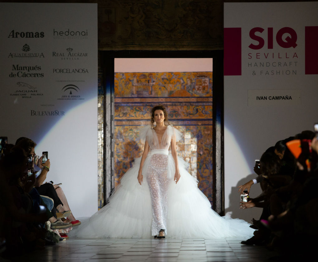 Desfile de novias 2019, Dreams, de Iván Campaña en SIQ 2018. Foto: Vanessa Gómez