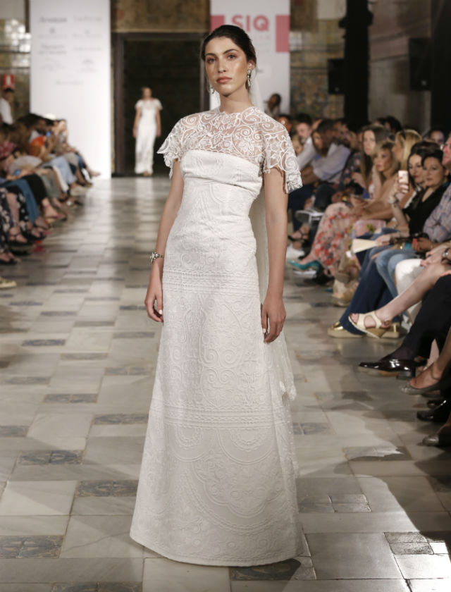 Desfile de vestidos de novia de Atelier Rima en SIQ 2018. Foto: Chema Soler