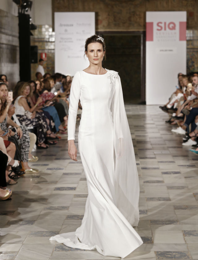Desfile de vestidos de novia de Atelier Rima en SIQ 2018. Foto: Chema Soler