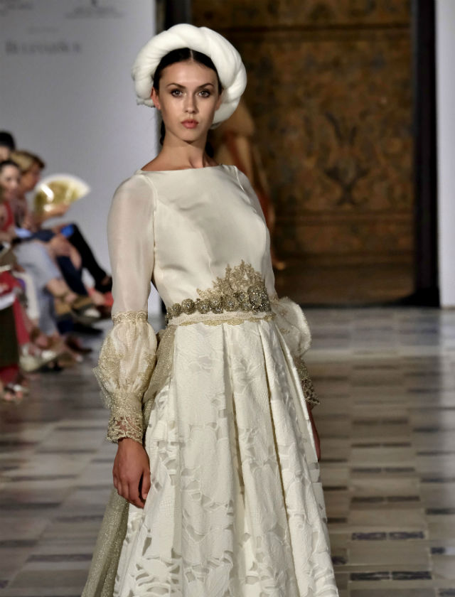 Desfile de la colección de novias 2019 de Aurora Gaviño en SIQ 2018. Foto: JM Serrano