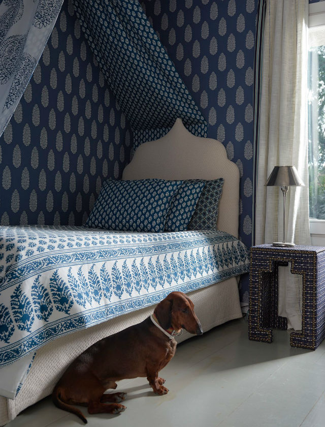 Presentación de la nueva colección de Tejidos diseñados por Lorenzo Castillo para la firma Gastón y Daniela