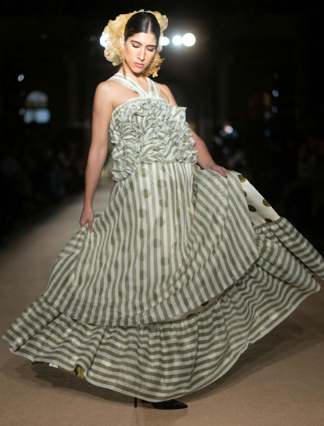 Desfile de Laura de los Santos en We Love Flamenco 2019. Foto: Aníbal González